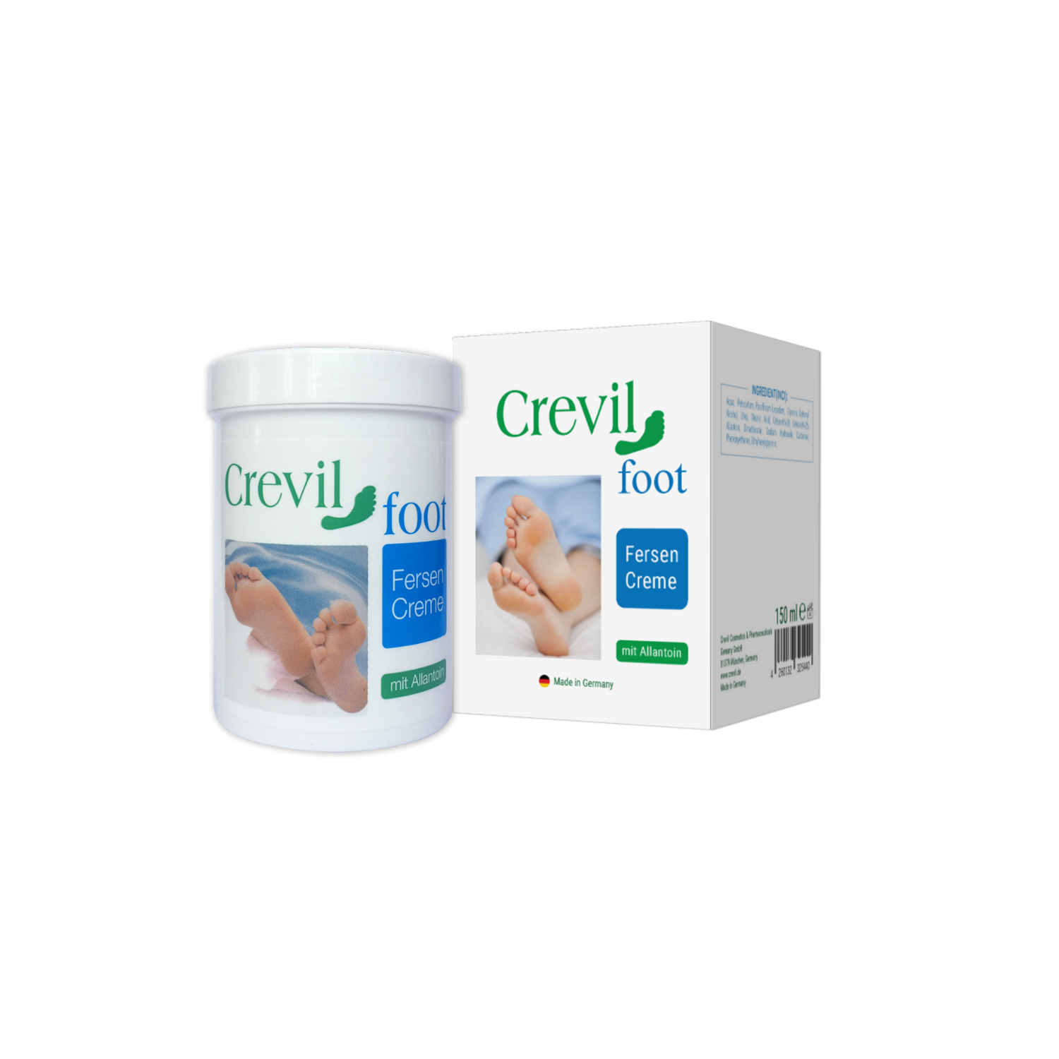 KEM CHO NGƯỜI KHÔ NỨT, CHAI SẦN DA CHÂN, TAY CREVIL FOOT FERSEN CREME