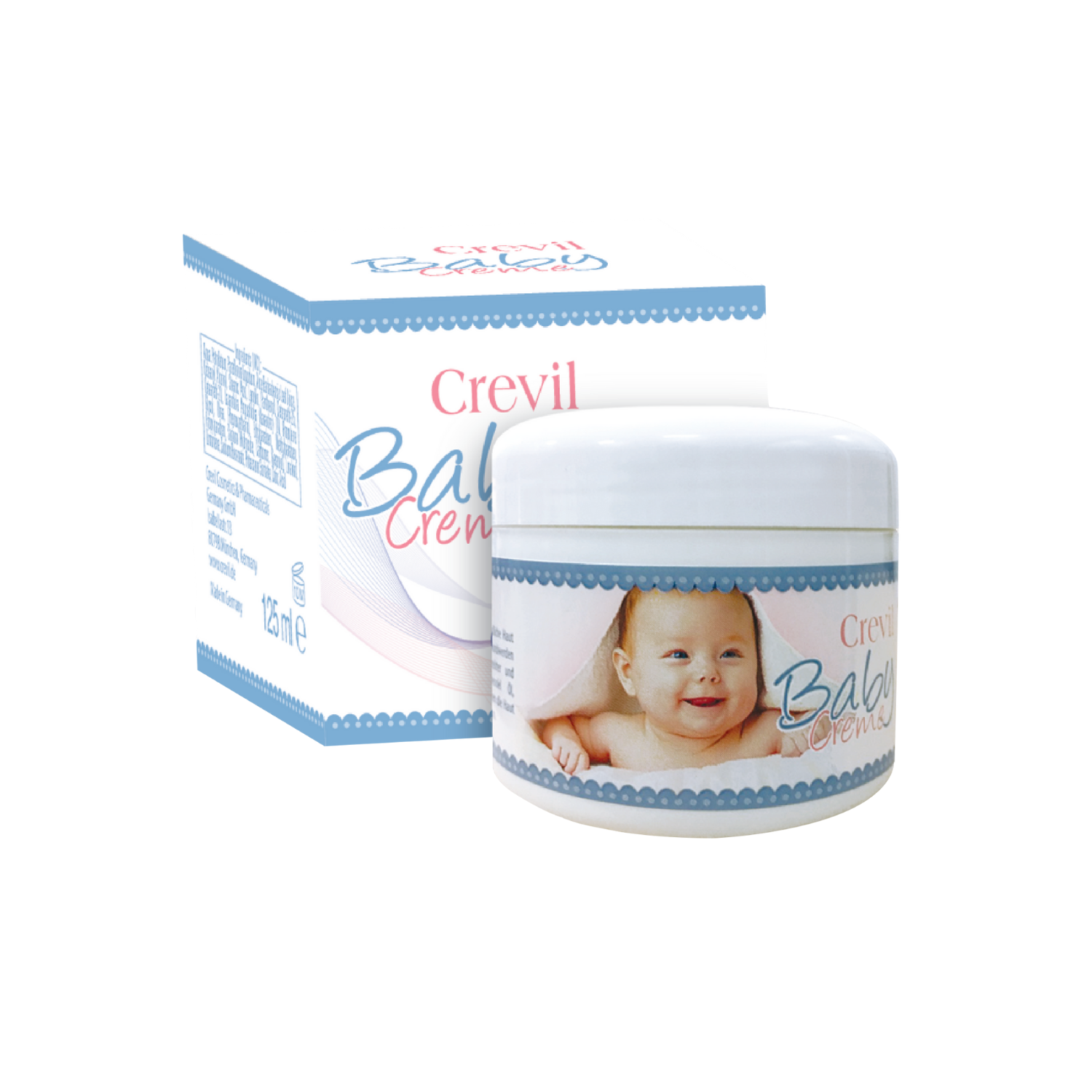 KEM NGỪA HĂM, NẺ, BẢO VỆ DA TRẺ EM CREVIL BABY CREME